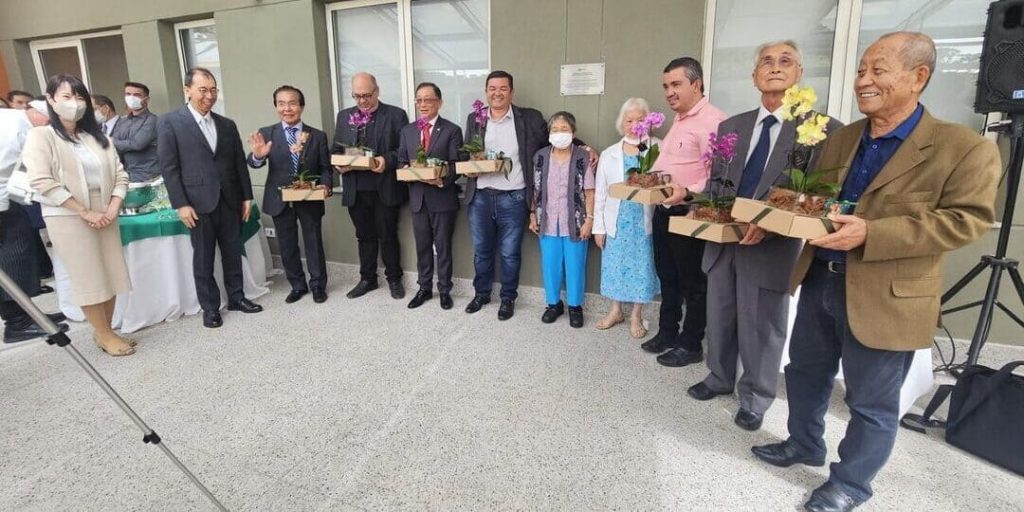 Cerimônia de Inauguração da Renovação do Sakura Home