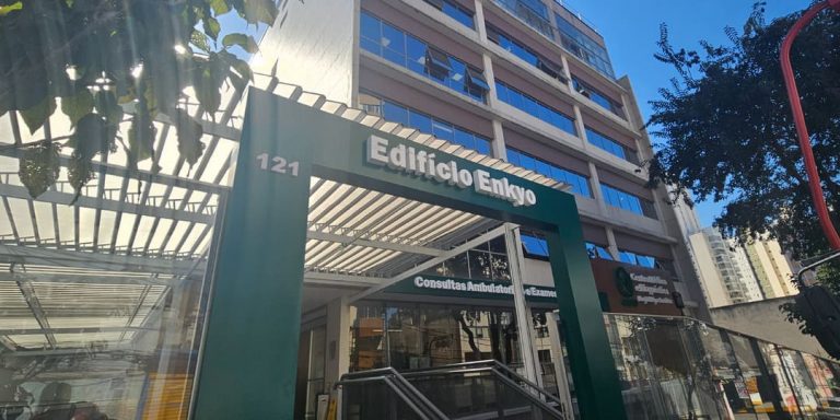 Fachada Enkyo Beneficência Nipo-Brasileira
