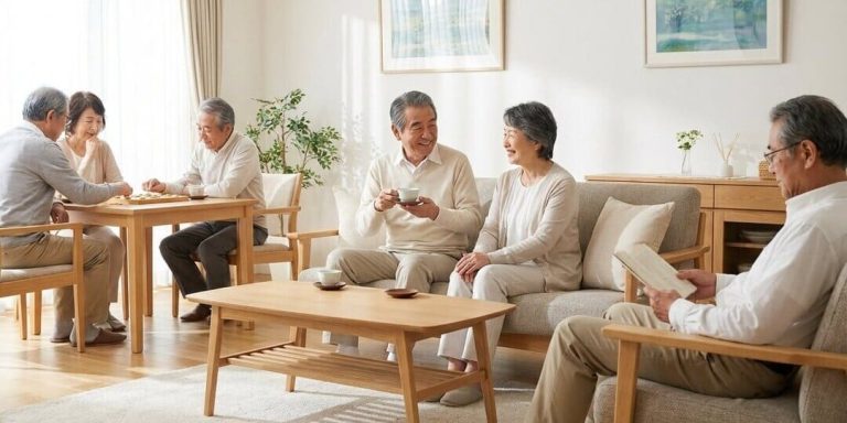 Como é feita a socialização dos moradores em um Asilo de Idosos